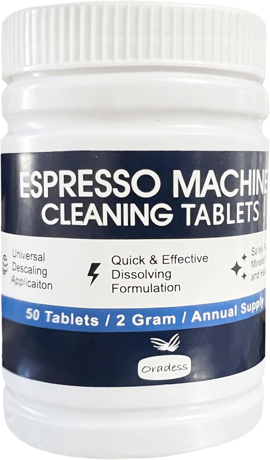 Espresso Machine Cleaning Tablets, 50 Tablets, 2 Gram