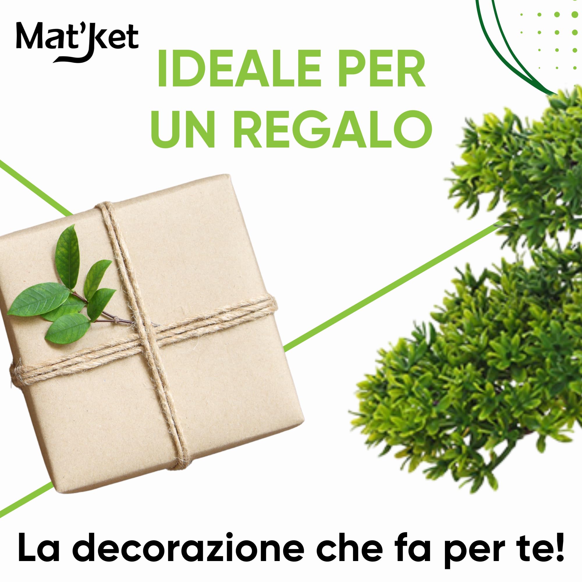 Bonsai Finto Realistico, 18x27 cm, Pianta Artificiale da Interno, Decorazione Zen per Casa e Giardino, Vaso Decorativo da Interno, Arredo Bagno, Camera, Piante Finte, Scrivania Piccola (Bianco)