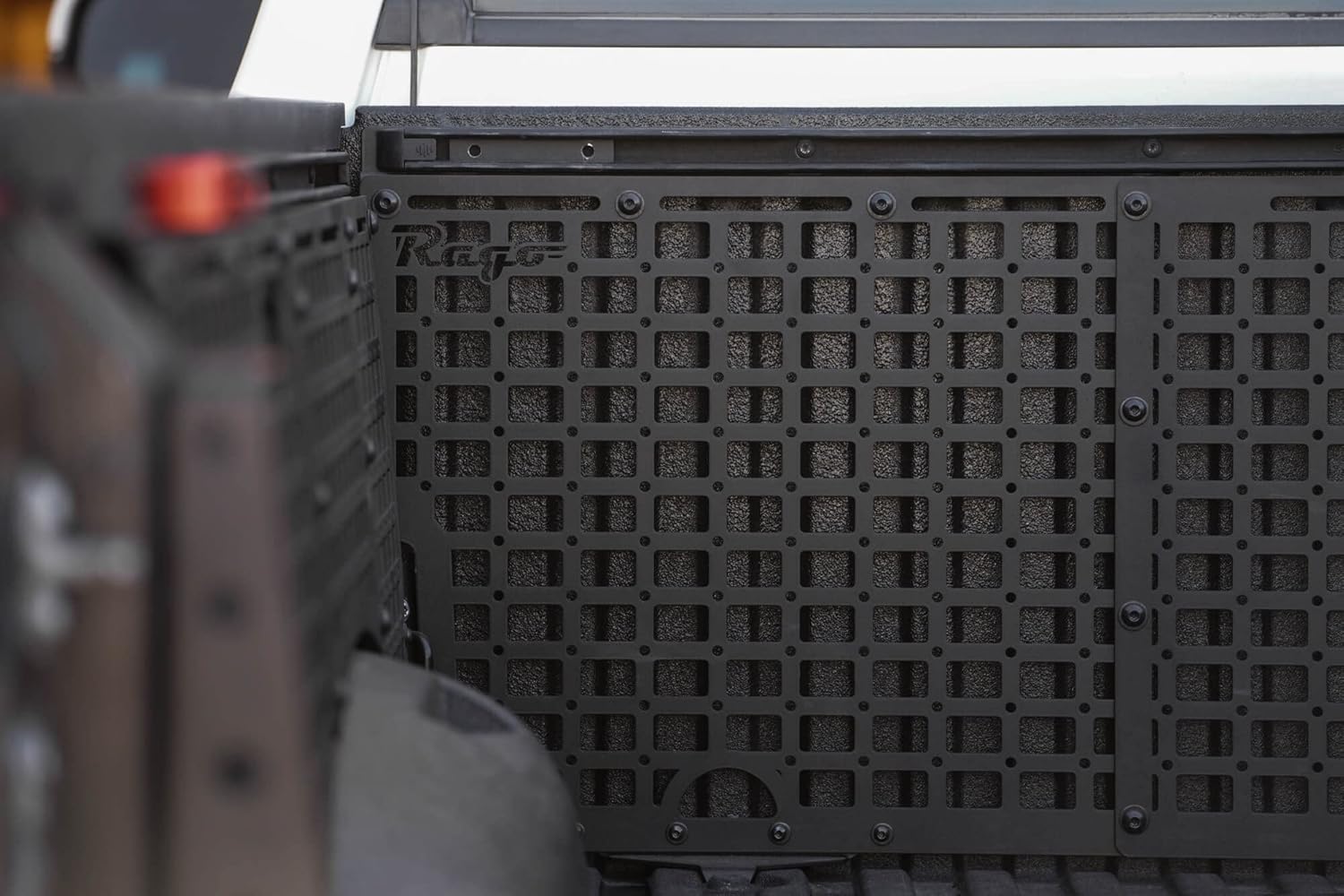 Rago Fabrication Bed Cab Molle Panels for The 2022-2026 Toyota Tundra 3rd Gen | Utilizes Factory Bed Rail | Molle Pattern Offers Diverse Mounting Solutions | Made in The USA