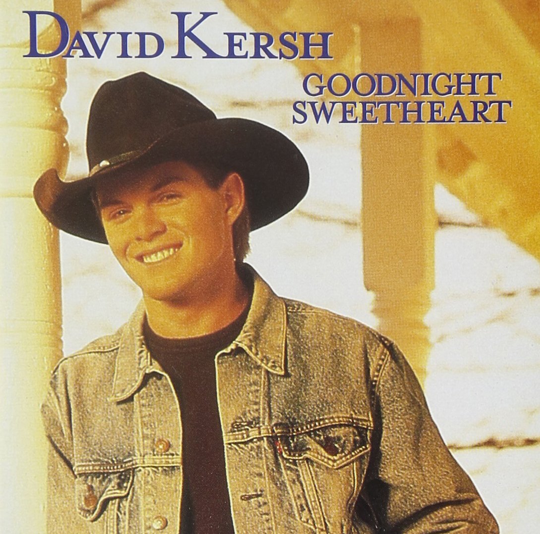 DAVID KERSH ~ GOODNIGHT SWEETHEART ~ 1996 US 11-TRACK CD ALBUM ~ CURB D2-77848