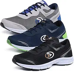 Kit 3 Pares Tênis Masculino Esportivo Academia Treino Musculação Caminhada Combo