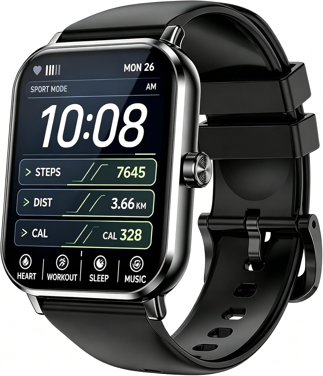 Smart Watch for Men Women,1.83" HD IPS Fitness Tracker for iOS Android