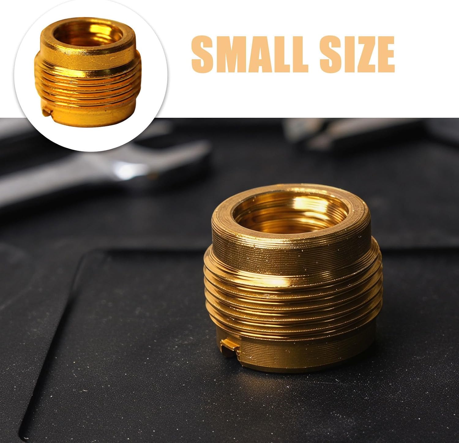 SEWACC 12pcs Aluminum Microphone Threaded Adapter 3/8" Female to 5/8" Male Screw Nut for Mic Stand Parts Compatible Shock Mounts Portable and Easy Installation for Conference Rooms