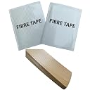 Rai & Gen 8 Multicolor Bat Toe Guards with Adhesive | 2 Sandpaper for Rubbing | 2 Full-Size Fiberglass Tape Sheets (Anti-Scuff & Anti-Crack) | Bat Kit. gallery image