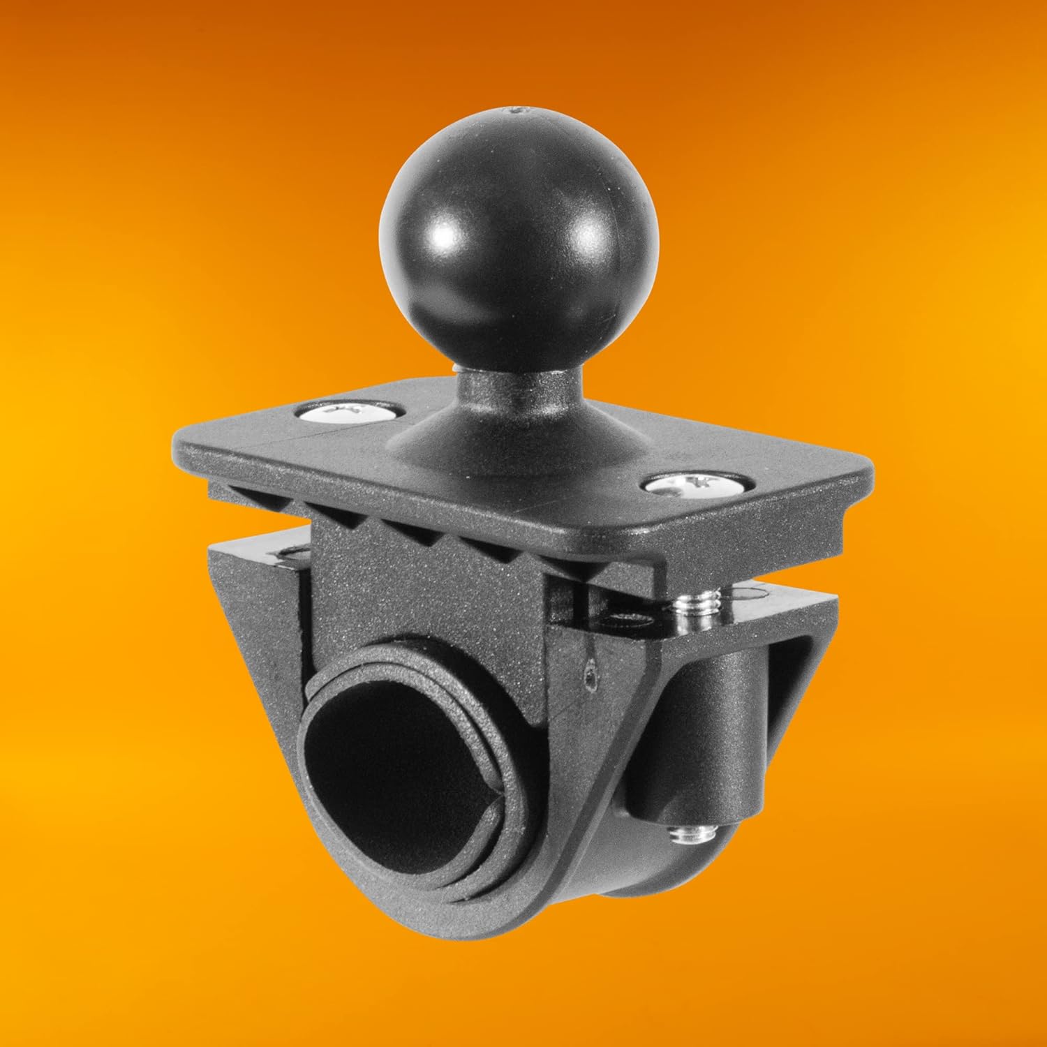 iBOLT Fish Finder Dual Bizmount Heavy Duty Handlebar/Post/Pole/Rail Mount for Watersports, Kayaking, Fishing, Boating Etc.