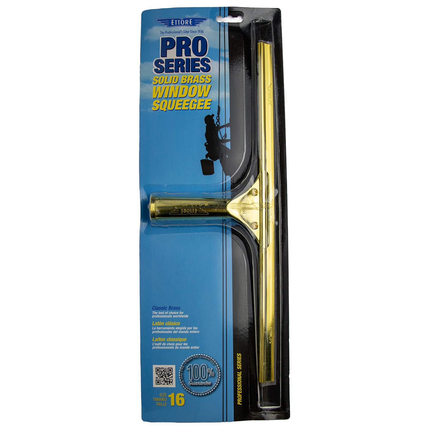 Ettore 10016 ProSeries Laiton Raclette, 40,6 cm