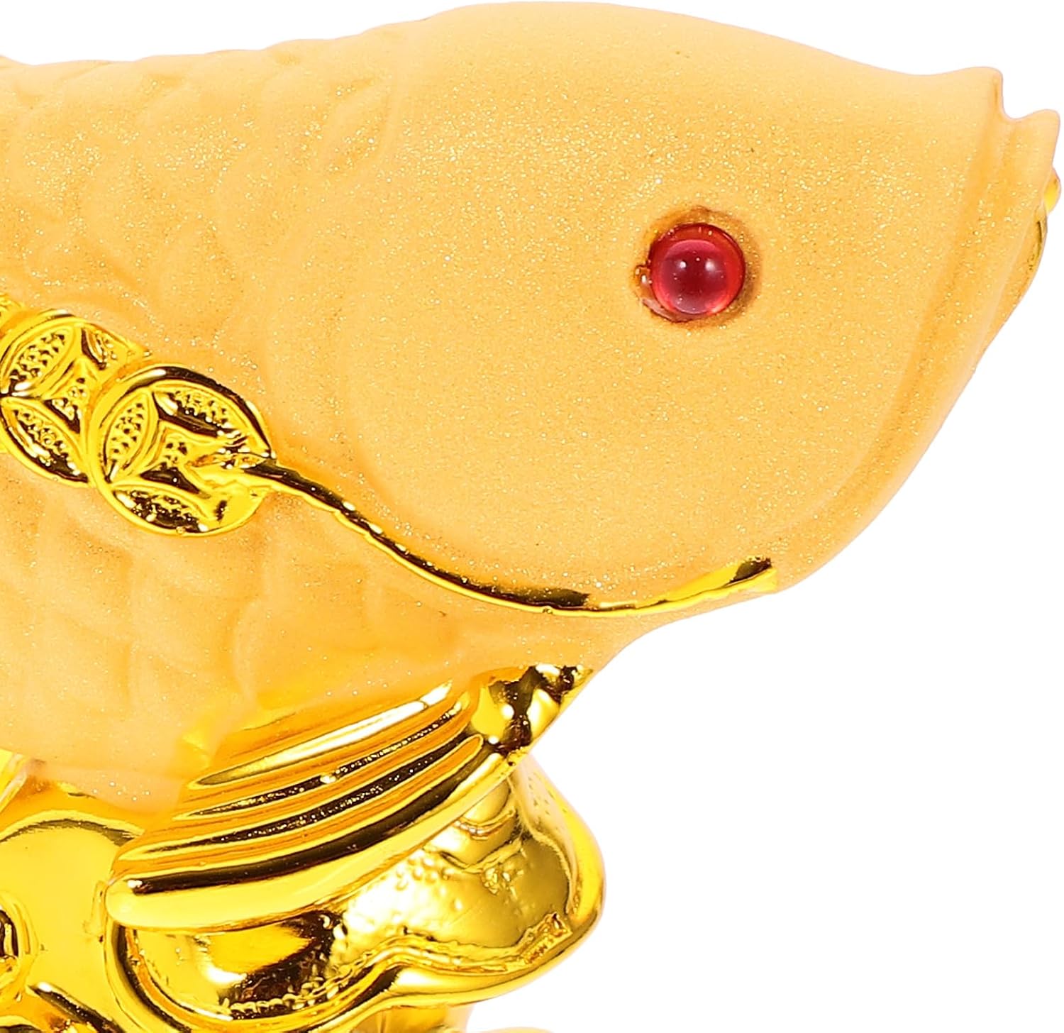 GANAZONO Ornament Fish Statue Interior Decor for Desk Office Car Windowsill and Garden Compact Home D Cor Accent image 4
