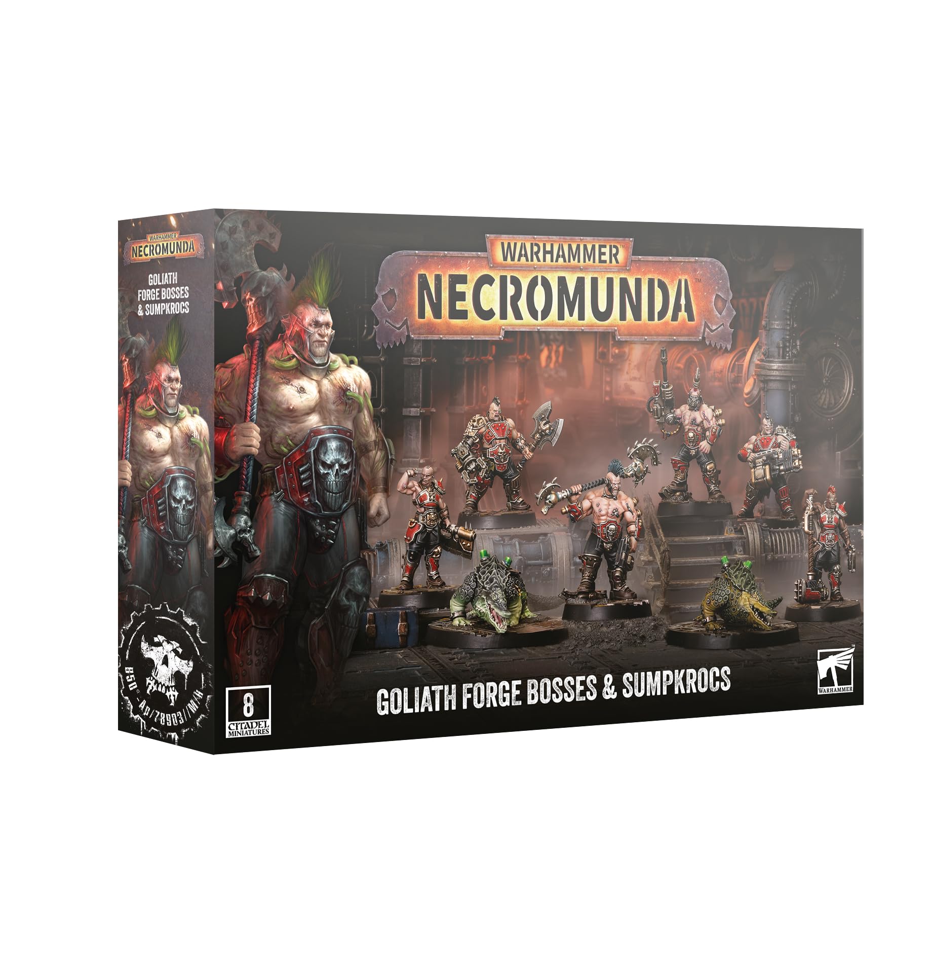 Games Workshop - Necromunda: Goliath Forge Bosses & Sumpkrocs
