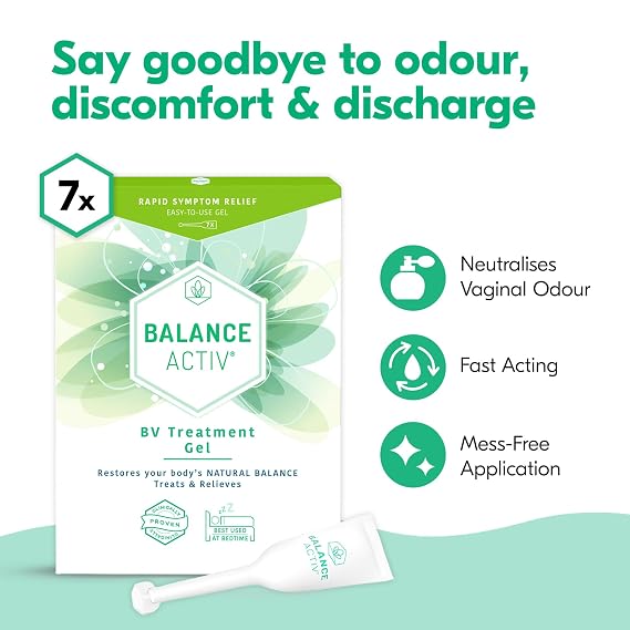 Bacterial Vaginosis Treatment - BV Balance Activ Gel - 7 Tube Box