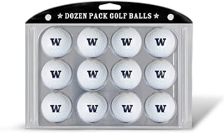 Team Golf NCAA Dozen Regulation Size Golf Balls, 12 Pack, Full Color Durable Team Imprint