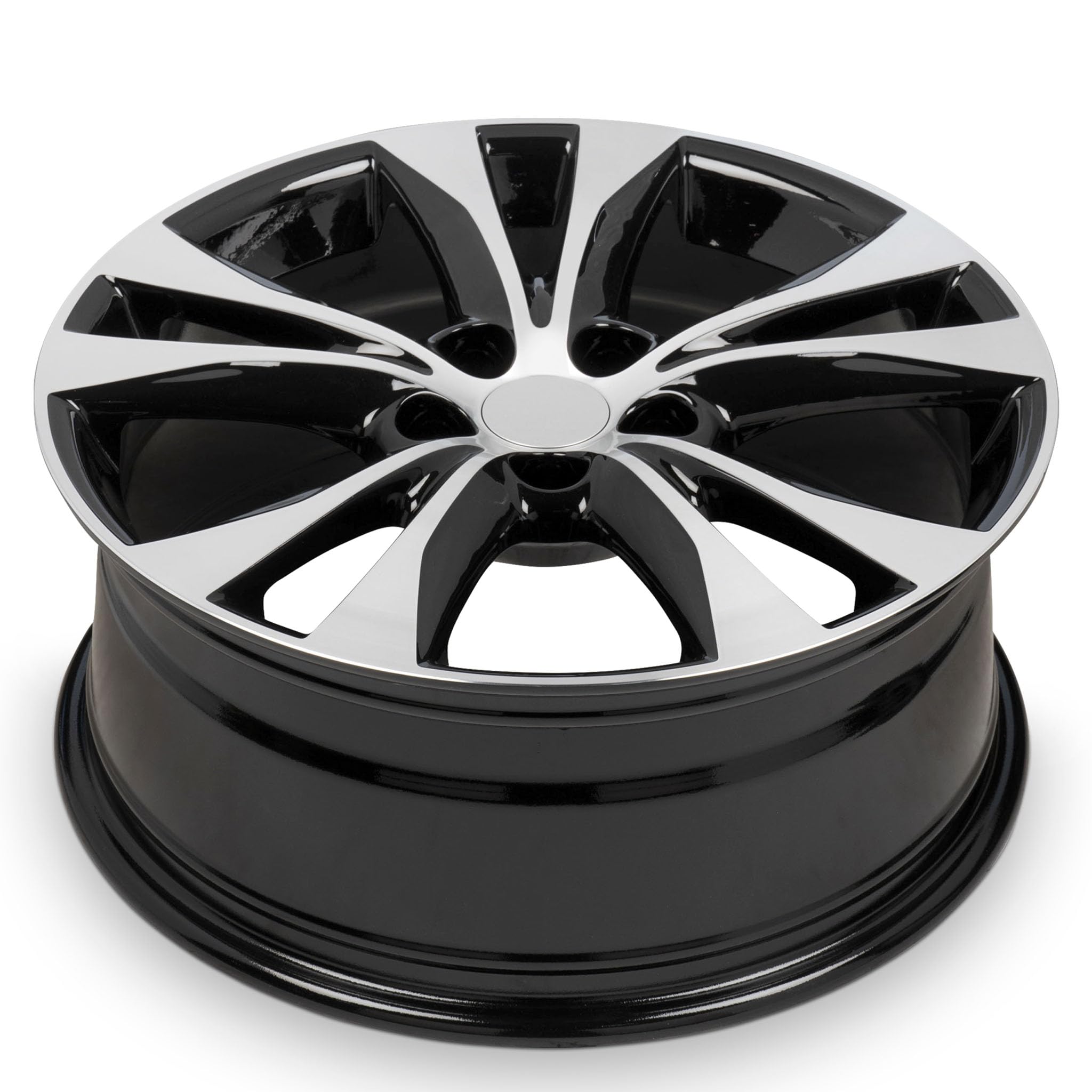 New 18 2015-2018 Chevrolet Silverado 1500 Black Replacement Alloy Wheel - 5647 | Factory Wheel New 18 2015-2018 Chevrolet Silverado 1500 Black Replacement Alloy Wheel - 5647 | Factory Wheel