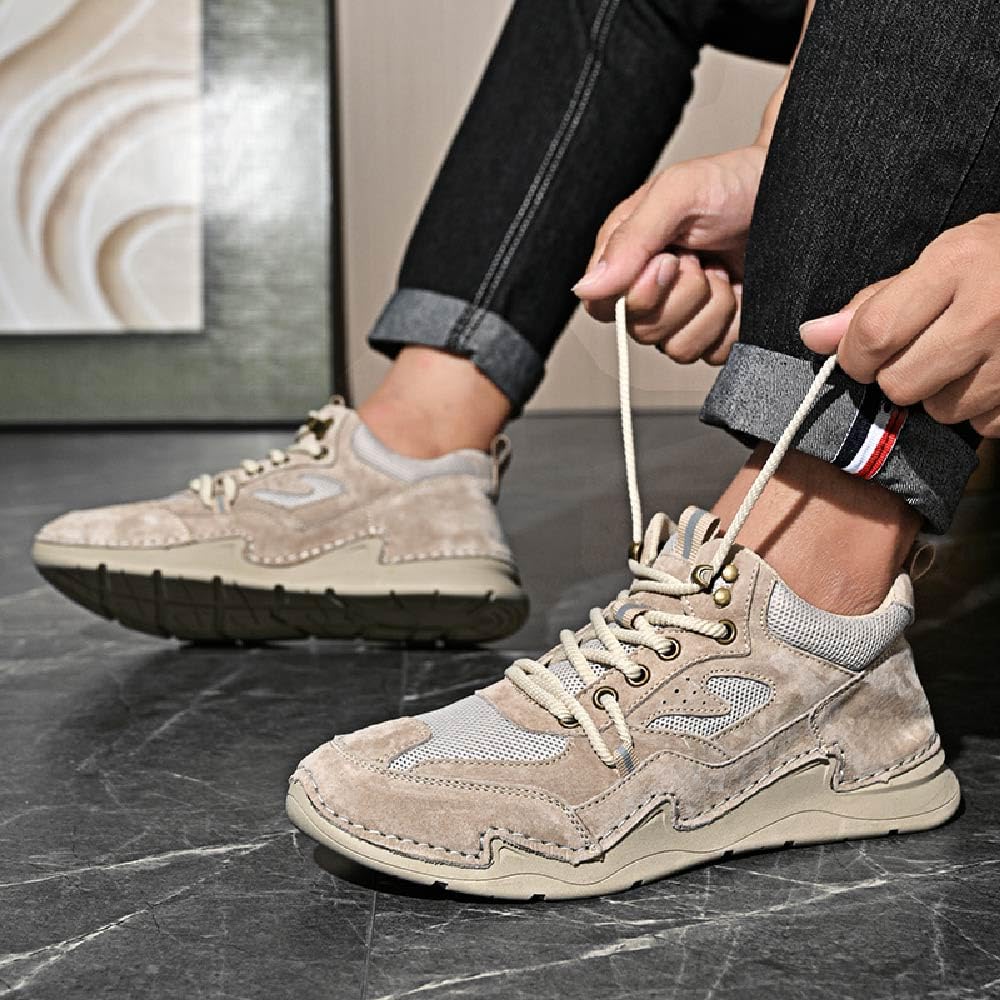 Asifn Zapatos Casuales Ligeros para Hombre Zapatos para Conducir Antideslizantes Cómodos y Transpirables