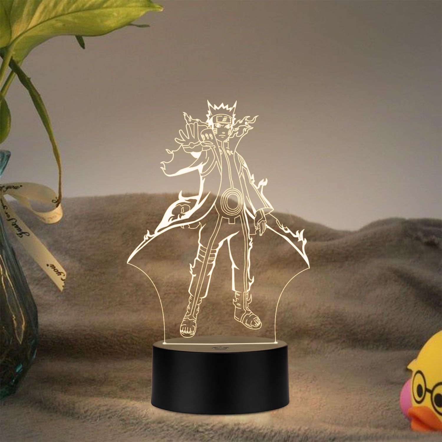 3D Illusion Avengers Night Lamp with Warm White Light Table Lamp for Avengers Gift | Anime Gifts or Home Decorations (NaturoHokage356)-image-30