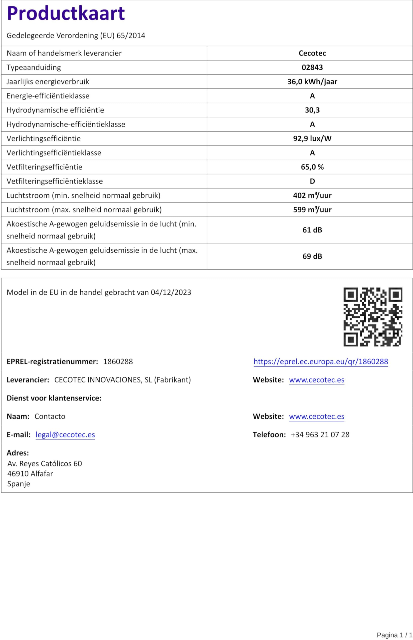 Cecotec Bolero Flux PM 906500 Black A Dunstabzugshaube, 90 cm, Motor 165 W, schwarzes Finish, Saugleistung 650 m³/h, mechanische Steuerung, 3 Leistungsstufen, Licht und Kohlefilter