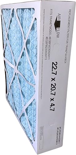 Miniatura 7 de Atomic Filtro MERV 11 compatible con Trane FLRQB5AH23M11 de 22.7 x 20.7 x 4.7 pulgadas, paquete de 2