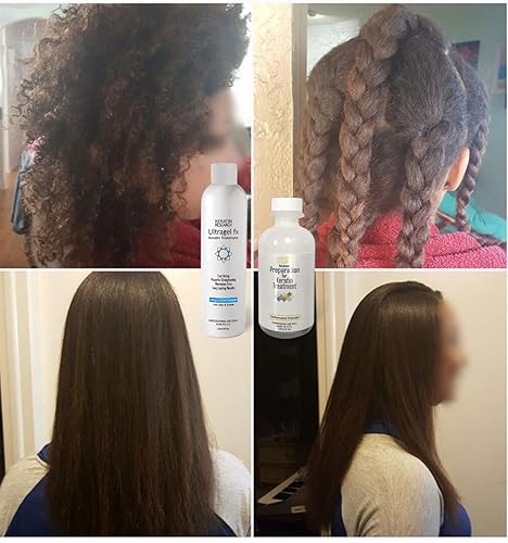 Miniatura 3 de UltraGel FX Complex - Tratamiento para el cabello con queratina brasileña, 4.2 onzas líquidas, con preparación avanzada, todo tipo de cabello,