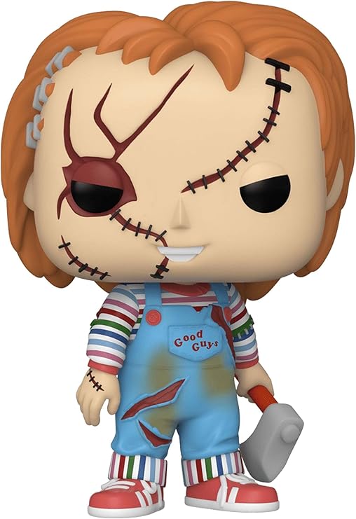 Funko Pop Movies: Bride of Chucky - Chucky - Collectable Vinyl Figure - Gift Idea - Official Merchandise - Toys for Kids & Adults - Horror Fans - Model Figure for Collectors and Display Funko Pop Movies: Bride of Chucky - Chucky - Collectable Vinyl Figure - Gift Idea - Official Merchandise - Toys for Kids & Adults - Horror Fans - Model Figure for Collectors and Display
