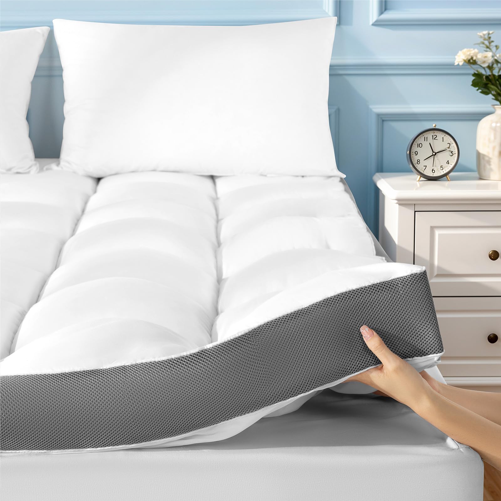 Photo 1 of Zalmureta 4 Inch Memory Foam Mattress Topper Twin XL