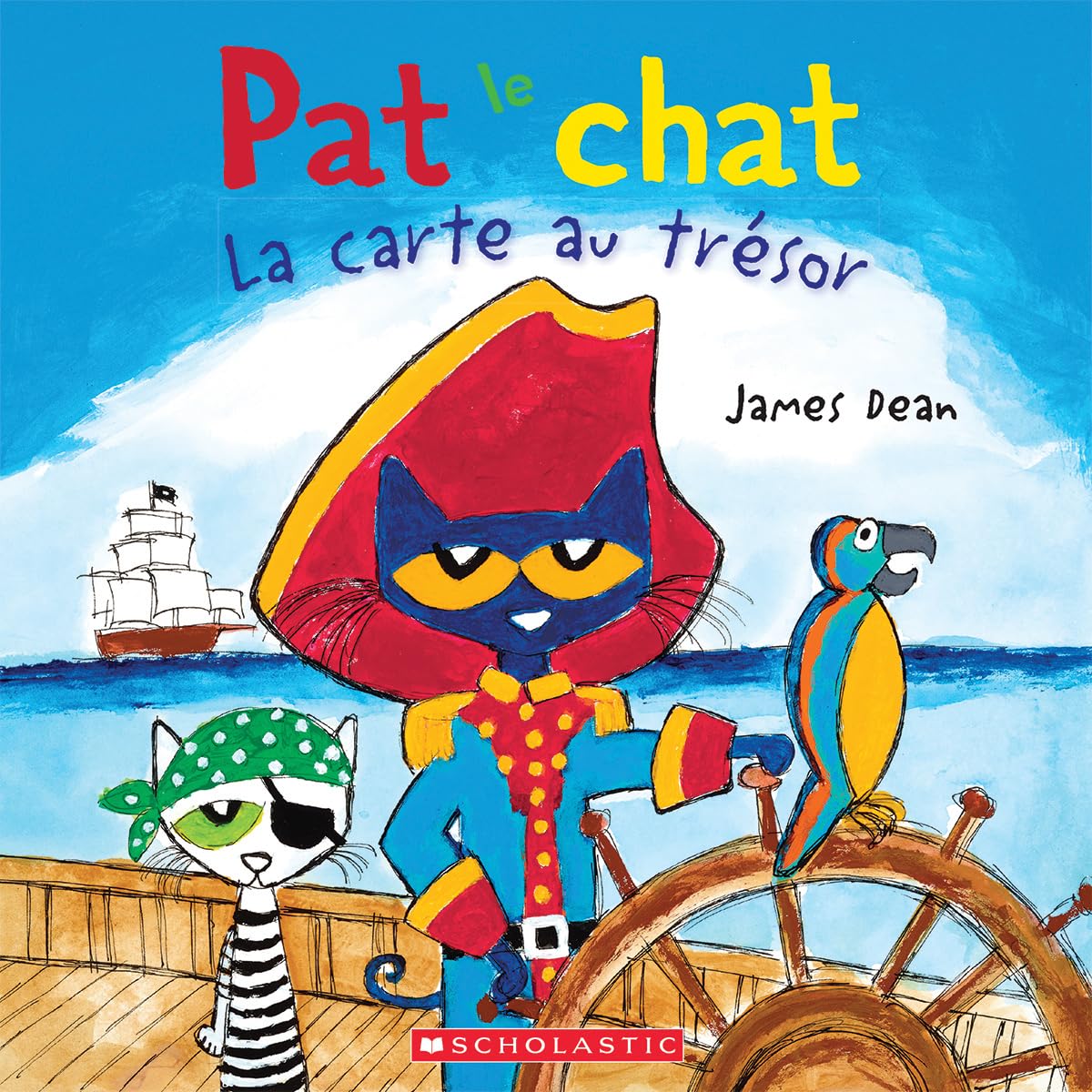 Pat le chat : La carte au trésor Dean, James