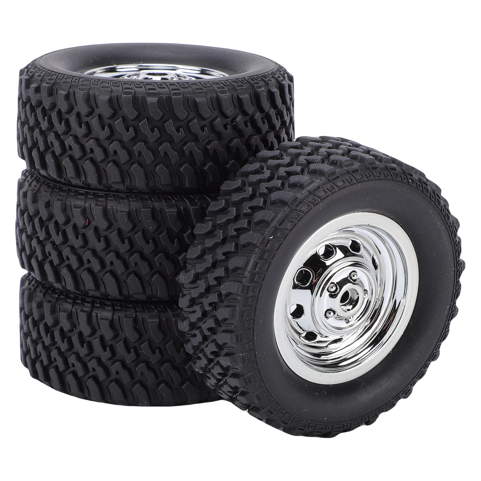 Alomejor Pneu de voiture télécommandé pour MN86 1/12 4 pièces Alomejor Pneu de voiture télécommandé pour MN86 1/12 4 pièces