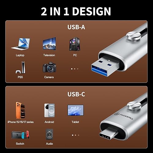 Miniatura 4 de Unidad USB de doble puerto (1T)