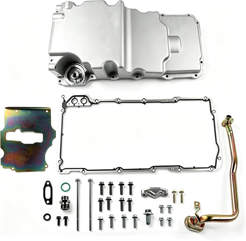 Cárter de óleo baixo para motor LS SEBLAFF 302-2 em alumínio – Kit