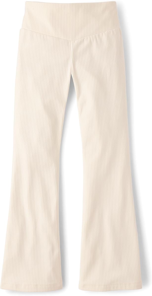 The Children's Place Girls' High Rise Flare Leggings