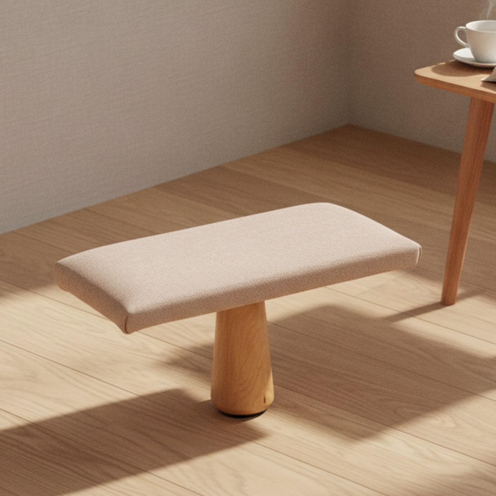 MERIGLARE Banco Meditación con Cojín Cómodo | Acolchado, Ergonómico, Banco meditación, para Casa, Té, S