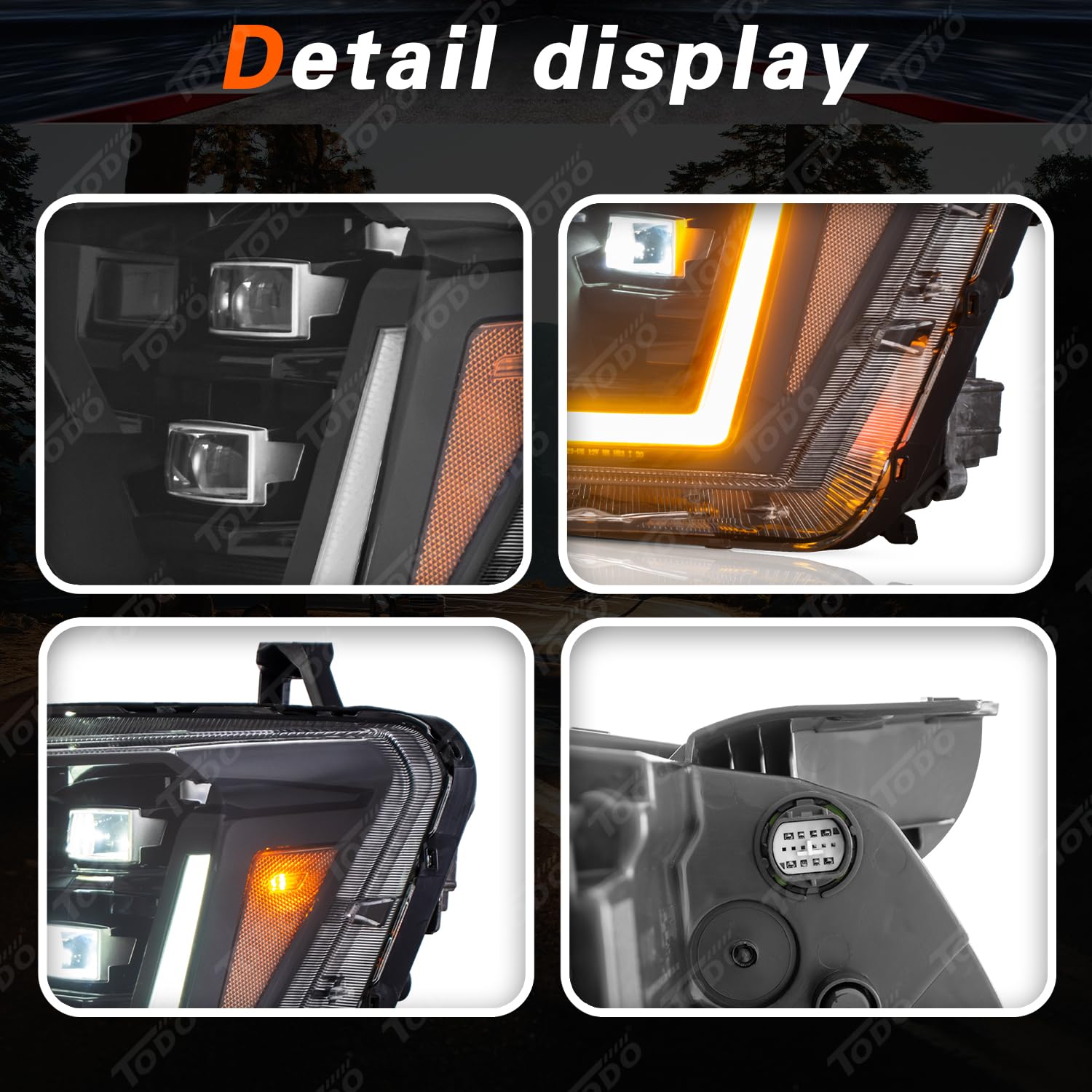 Left Driver Side LED Headlight for 23-25 Kia Niro SX Touring 92101-AT150 image 5