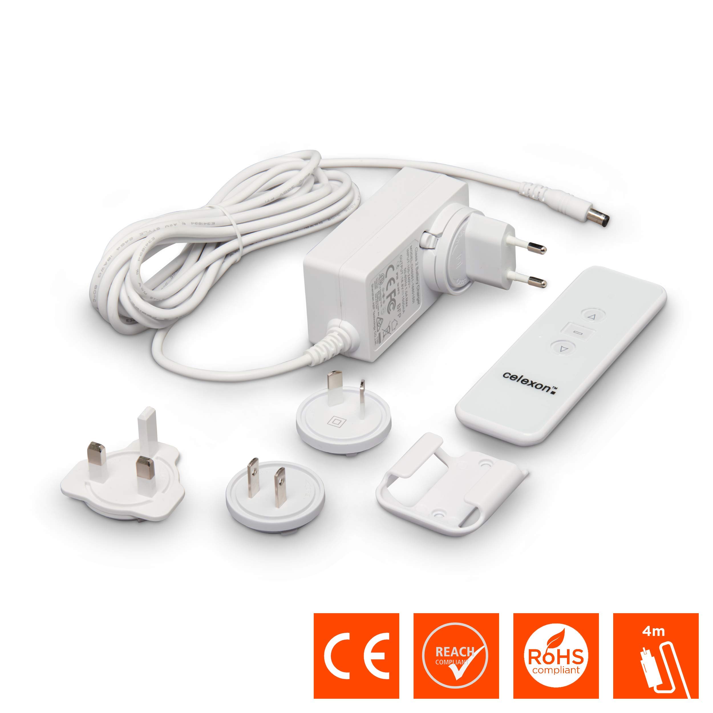 celexon Professional Plus V2 écran motorisé Batterie 120" | 240x180cm 4:3