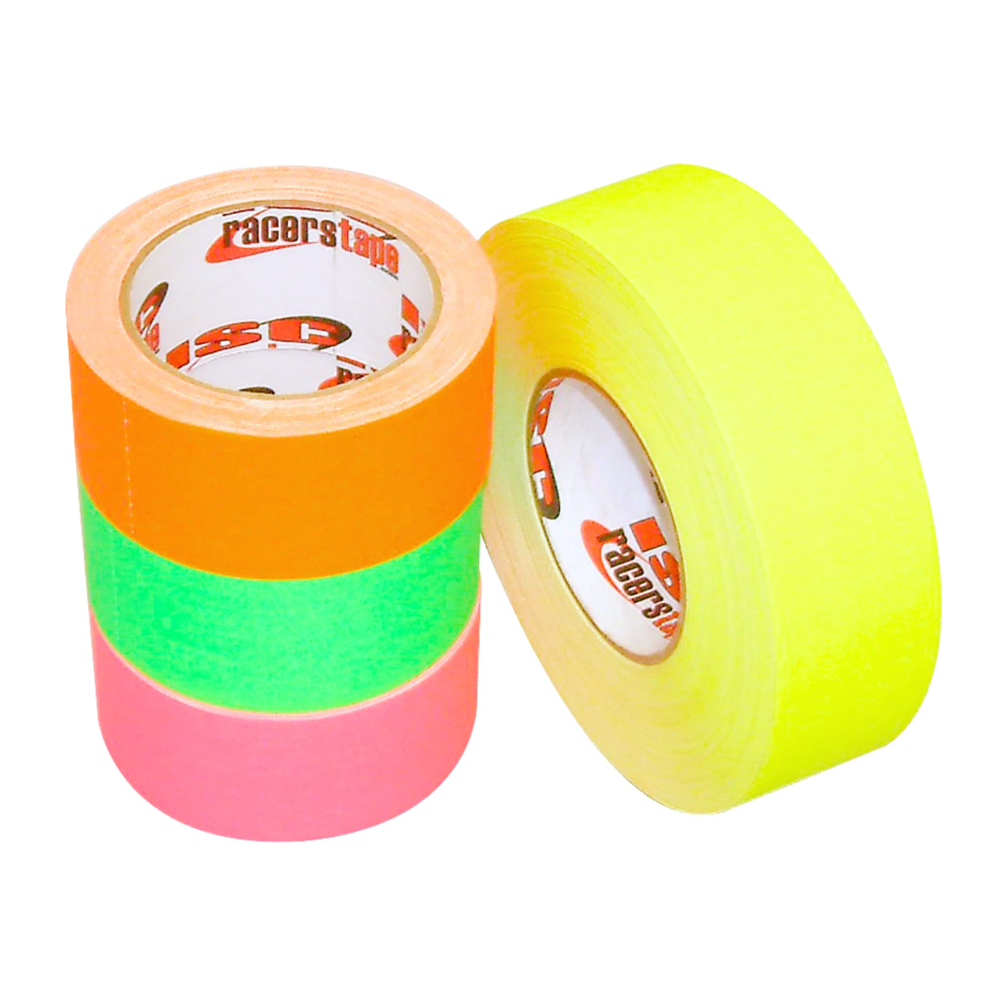ISC Neon Dull-Finish Cinta de Corredor: 2 in. x 50 yds. (Verde Fluorescente)
