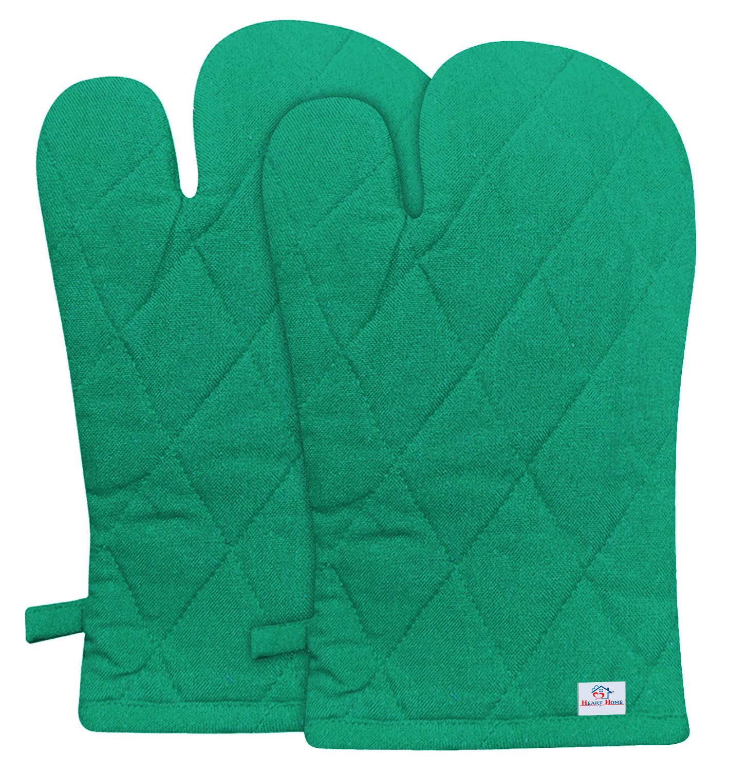 Heart Home Cotton Microwave Oven Gloves, Set of 2 (Green)-HS43HEARTH26089 (B09GVSYV9V) Amazon Price History, Amazon Price Tracker