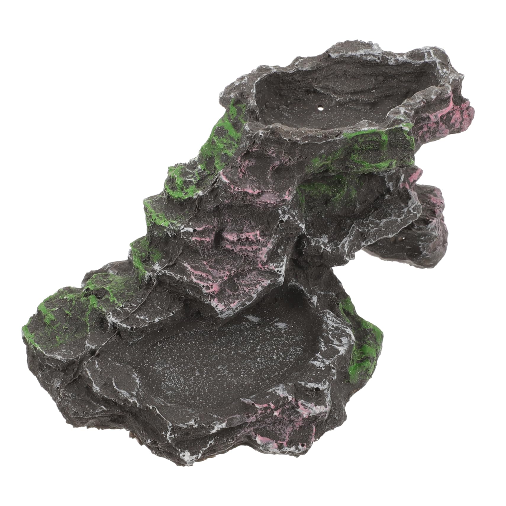 SUPVOX Pet Climbing Shelter Reptile Decor Turtle Tank Decor Multi-use Basking Platform