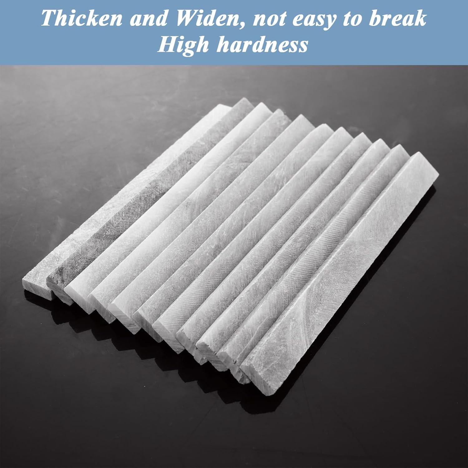 200Pcs Flat Soapstone Pen Welding White Soapstone Refills Soap Stones Chalk Soapstone Pencil for Welders Marking Tools and Markers Removable Markings on Steel Cast Iron