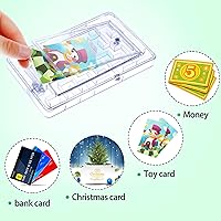 Vista 3 de Skylety Caja de rompecabezas de dinero de 5 piezas, caja de tarjetas de regalo, rompecabezas de plástico, divertido juego de máquina de pinball