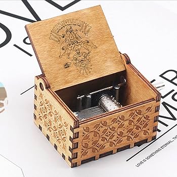 オルゴール　ミュージックボックス　music box　手回し　手動　レア　希少 Amazon | 人気 オルゴール 手回し式 木製 レトロ 手巻き