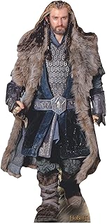 STAR CUTOUTS SC668 Thorin Oakenshield l Lifesize karton wycięcie l Władca pierścieni przedłużona trylogia edycja l artykuły hobbystyczne l figurki podarunkowe