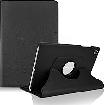 Case For Samsung Galaxy Tab A7 Lite 8.7 Inch 2021 Tablet SM-T220/T225/T227, 360 Degree Rotation Protective Stand Leather Cover, Auto Wake/Sleep Galaxy Tab A7 Lite 8.7'' (Black)