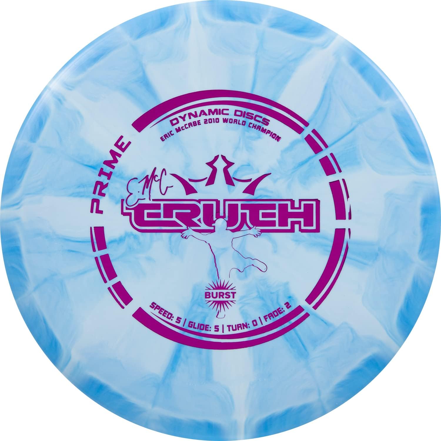 DYNAMIC DISCS Five Disc Prime Burst Disc Golf Starter Set | Beginners Frisbee Golf Set | Set Includes Disc Golf Putter, Midrange, Fairway Drivers, and Distance Driver | Colors Will Vary