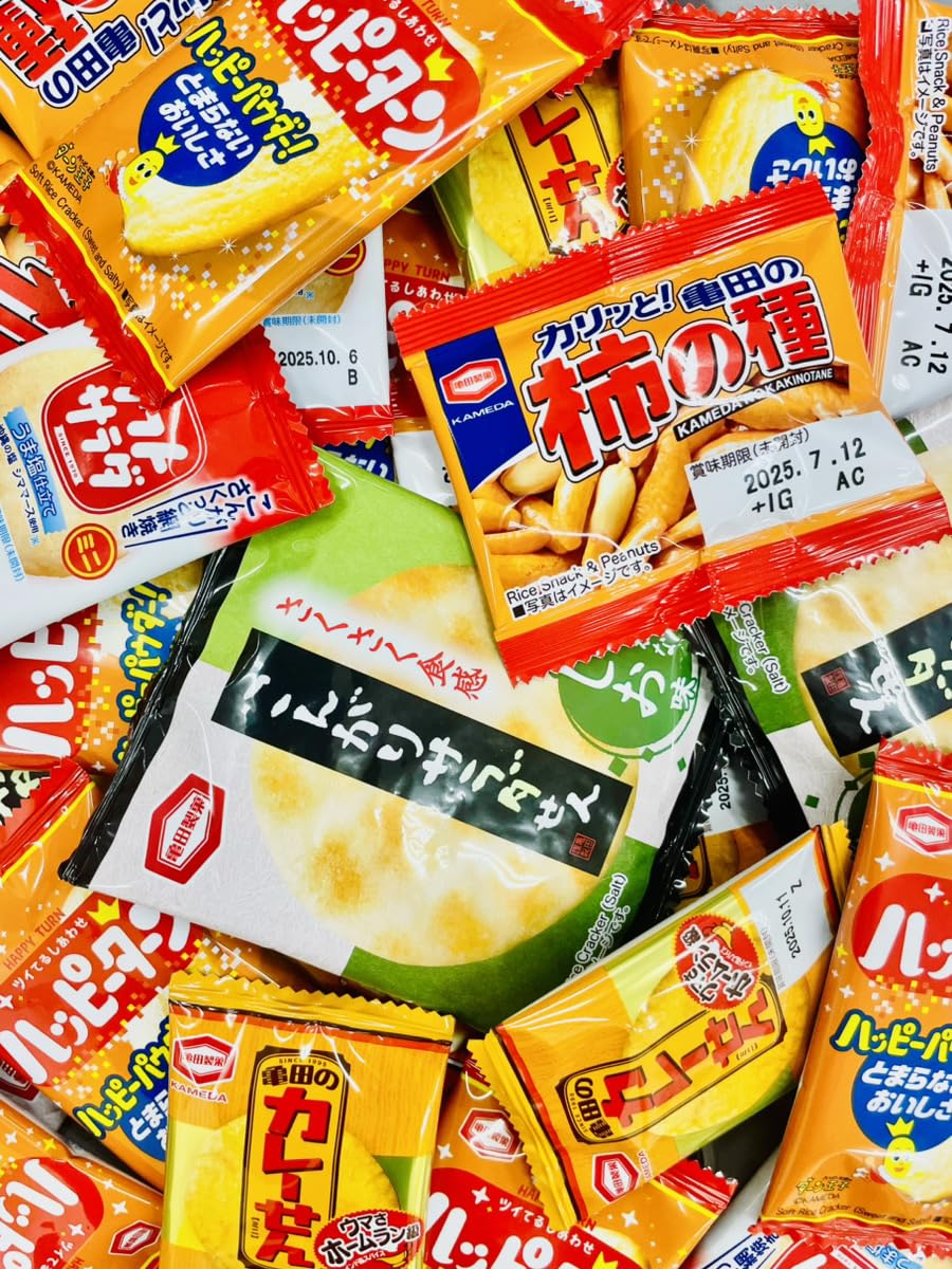 Amazon.co.jp: 亀田製菓 詰め合わせ 小分け袋 7種150袋 駄菓子 お菓子