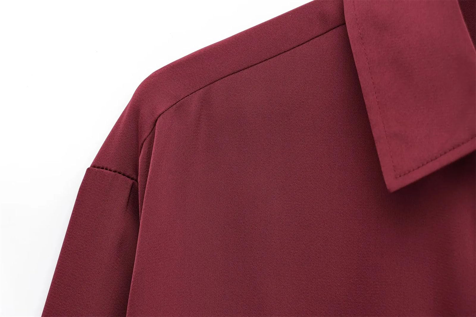 Camicette da donna primavera estate ufficio lavoro top business casual sottile manica lunga oversize camicie
