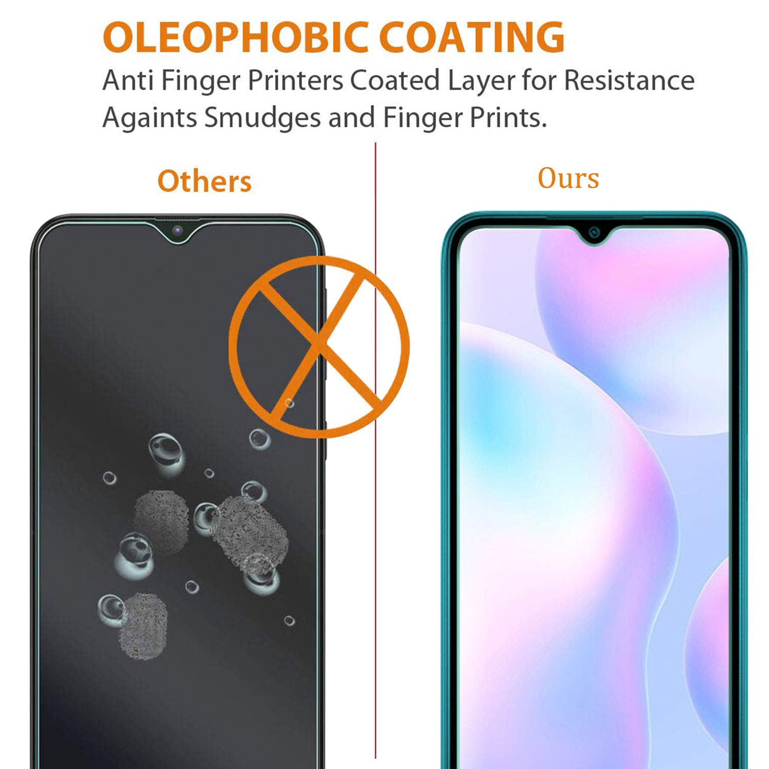 2 Films Protecteurs D'écran Bruni Pour Xiaomi Redmi 9AT - Anti-rayures, Réutilisables - Neuf