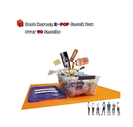 K-POP BTS Care Over 80 Snack Gift Box