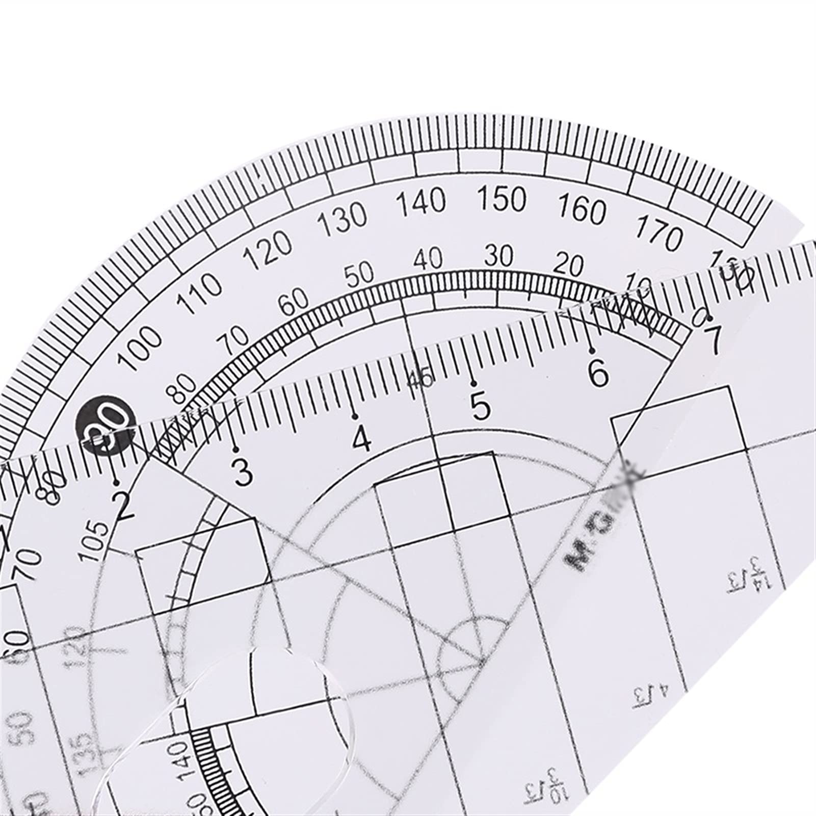 Kompas do geometrii 8 szt./zestaw geometria kątomierz kompasy zestaw matematyczne narzędzia do rysowania gumka linijka uczniowie przybory szkolne artykuły pa zestaw kompasów