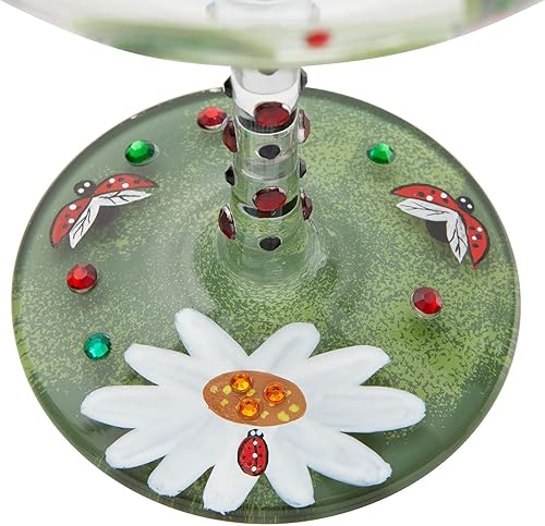 Miniatura 5 de Enesco Designs by Lolita Ladybug Copa de Balon Gin - Vaso de cóctel, 24 onzas, multicolor
