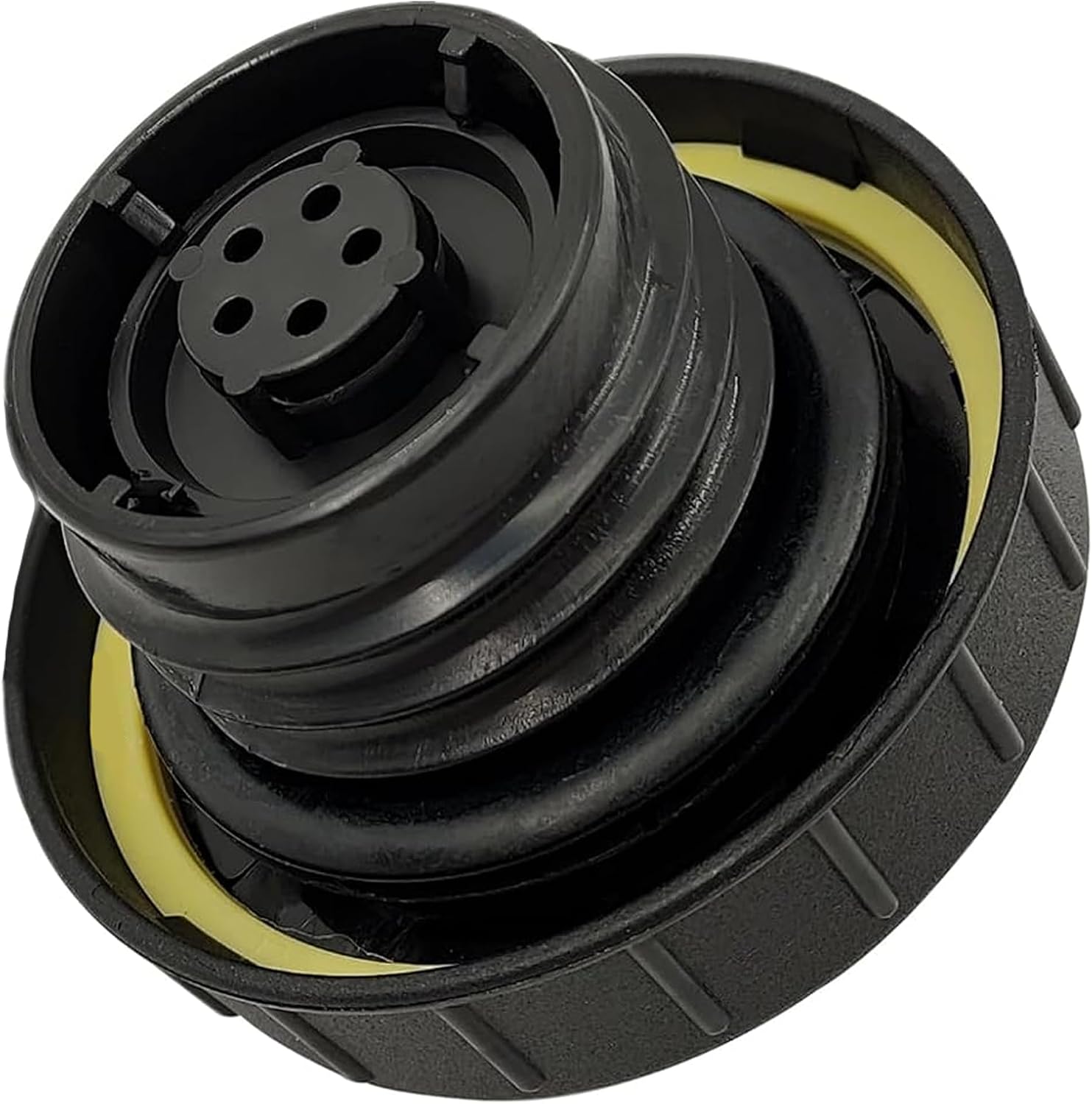 Gas Cap Fuel Tank Cap for Ford F250 1987-1996 for Ford Ranger 1983-1987 Fuel Tank Filler Cap Replace 31748 1Pcs Black