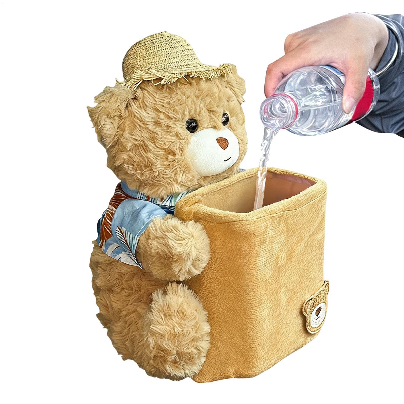 Distributeur de serviettes ours en peluche pour voiture, van et camping-car