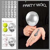 Vista 623 de PartyWoo Nude Balloons 100pcs 12 Inch Apricot Boho Fall Neutral Latex Helium Balloons for Graduation Wedding Anniversary Birthday Boy Baby Shower