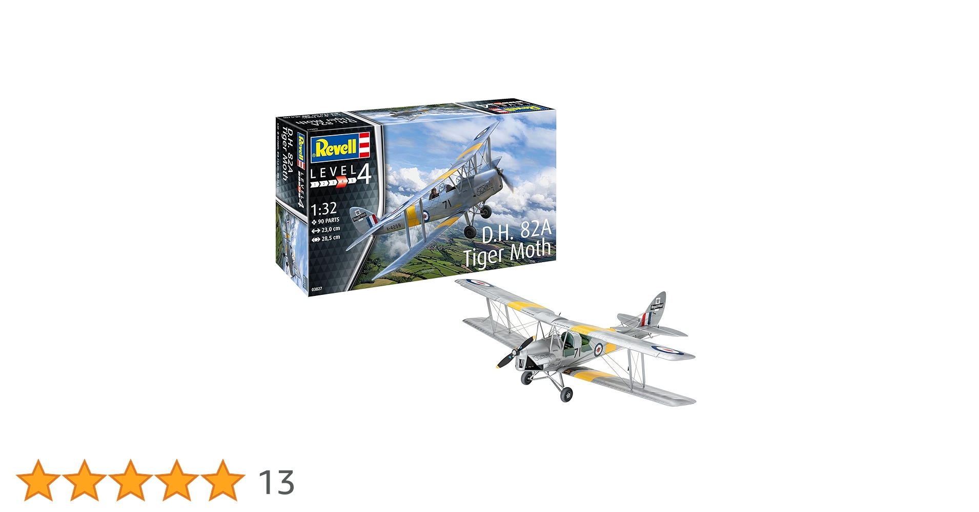 タイガーモス・82a ARFキット Amazon | エアフィックス 1/48 イギリス デ・ハビランド D.H.82a