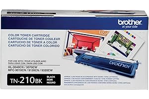 Brother TN210BK Standard Yield Black Toner Cartridge